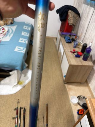 Lote de cañas de pesca