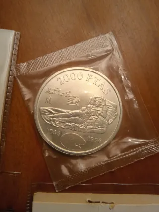 Lote 4 Monedas Plata Rey Juan Carlos I