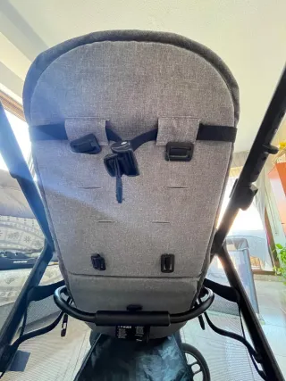 Carrito de bebé trío con base isofix para el coche