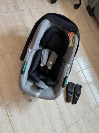 Carrito de bebé trío con base isofix para el coche