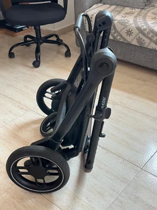 Carrito de bebé trío con base isofix para el coche