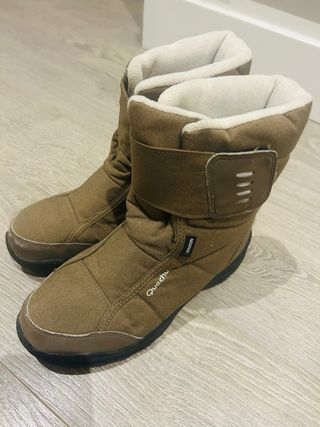 Botas nieve Quechua marrones y negras