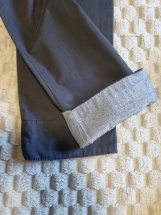 Pantalón chino azul oscuro