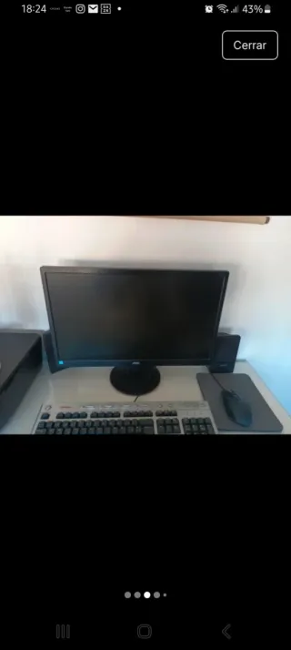 Pantalla PC AOC Negra