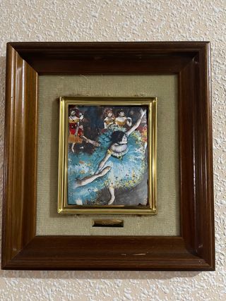 Cuadro Degas Bailarinas