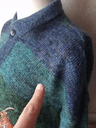 Maglione lana mohair - Vintage