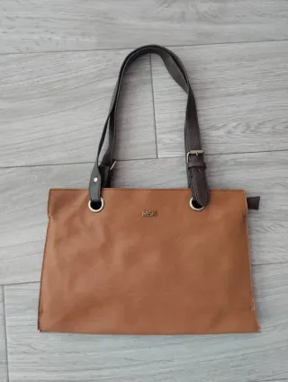 Bolso de mano MSK marrón vintage
