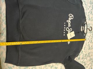 Sudadera Pepe Jeans Azul Marino T M con etiqueta