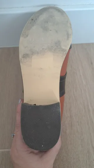 Zapatos Lindy Bop Oxford Marrón y Negro. Talla37.