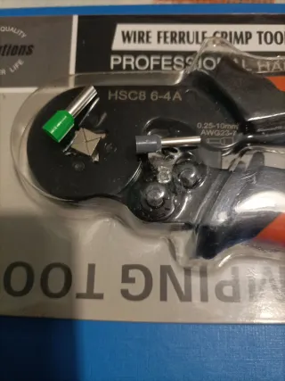 Crimpadora HSC8 6-4A 0.25-10mm