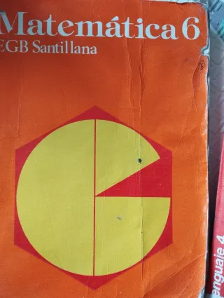 Libro de 6° de E.G.B matemáticas