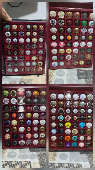 Álbum de chapas de cava