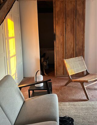 Divano a 3 posti beige