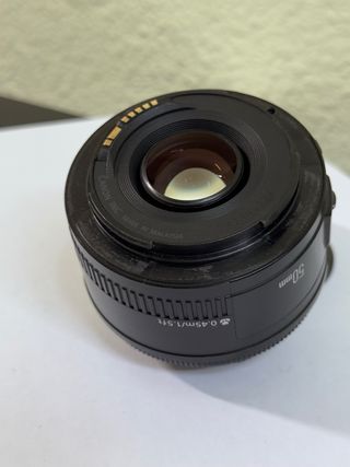 Objetivo Canon EF 50mm f/1.8 II