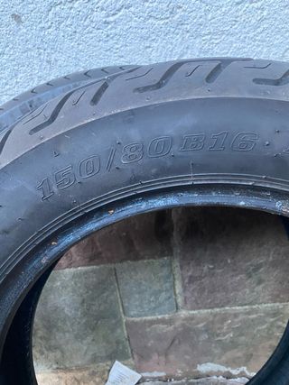 2 Neumáticos Moto 100/90-19 57H y 150/80-16 71H