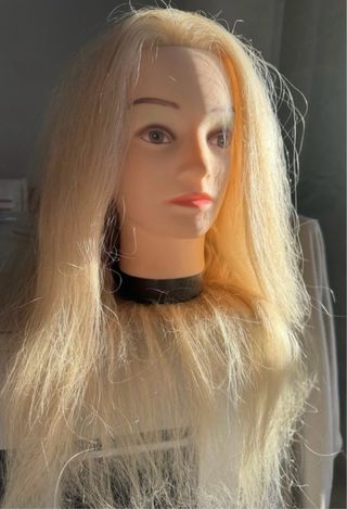Cabeza Maniquí Pelo Natural Eurostil
