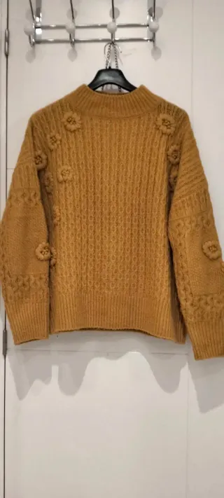 Jersey Desigual Mostaza Talla S