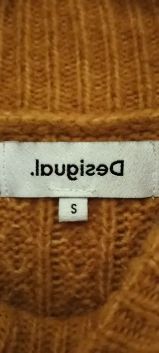 Jersey Desigual Mostaza Talla S