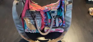 Bolso Desigual Multicolor Marrón