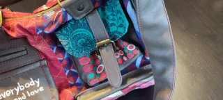 Bolso Desigual Multicolor Marrón