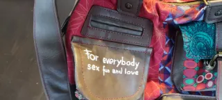 Bolso Desigual Multicolor Marrón