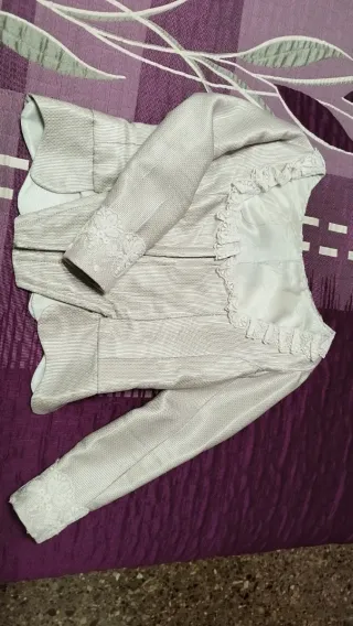 Corpiño Fallera Plateado