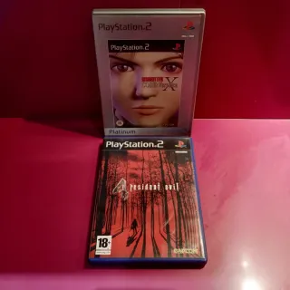 Lote Resident Evil PS2: Code Veronica y RE4