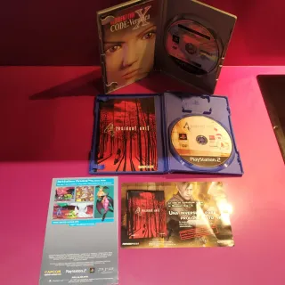 Lote Resident Evil PS2: Code Veronica y RE4