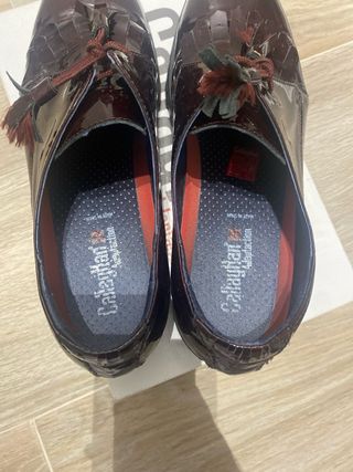 Mocasines Callaghan Marrones Charol