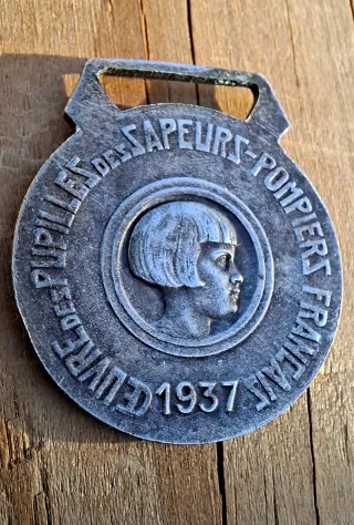 Medalla honorifica Bomberos 1937