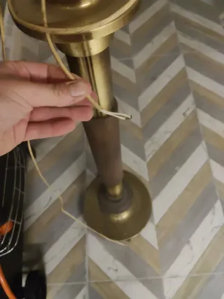 Lámpara de pie vintage