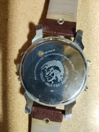 Reloj Diesel Deportivo Azul y Marrón