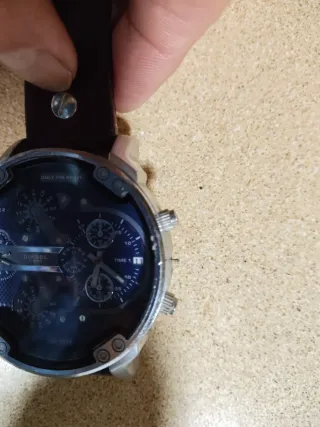 Reloj Diesel Deportivo Azul y Marrón