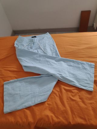 Pantalones Vero Moda Azul Mujer