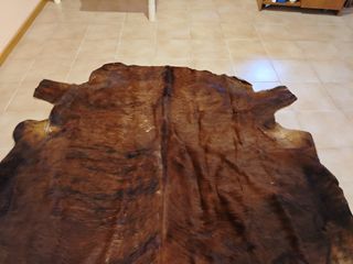 Alfombra Piel Vaca Natural Grande