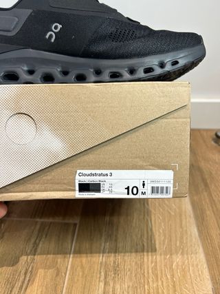 Zapatillas On Running Negras y Grises