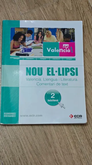 Nou El.lipsi - Valencià Llengua i Literatura-Co...