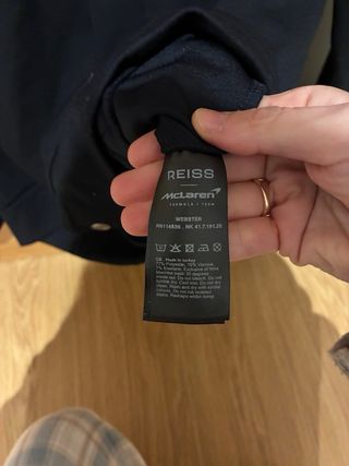 Bomber Reiss x McLaren Talla M Nueva con etiqueta