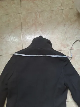 Abrigo corto Negro de Bershka 100% Poliéster