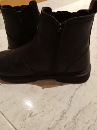 Botines negros