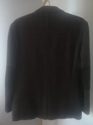 Trescuartos De Caballero Azul Marino.