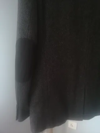 Trescuartos De Caballero Azul Marino.