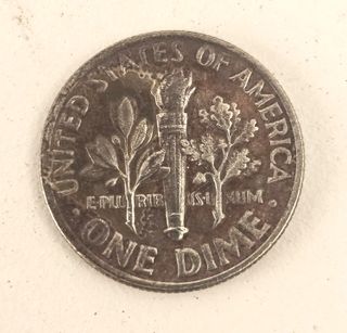 Lote 4 monedas US Dime