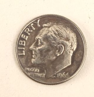 Lote 4 monedas US Dime