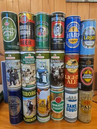 Lattine di birra da collezione