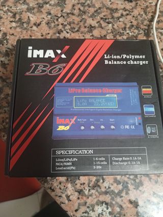 Cargador Imax B6 Li-ion/Polymer
