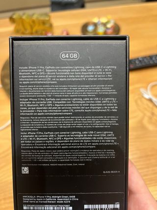 iPhone 11 Pro 64GB Grigio Siderale