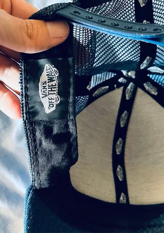 Gorra Vans Estrellas Azul y Negro