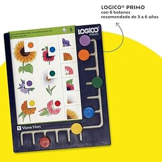Lógico Primo: Soporte y 2 Packs de Fichas Educativ