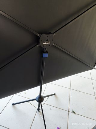 Pantalla Proyección Enrollable 80 con Trípode